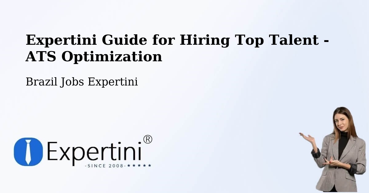 ATS Optimization for Talent Acquisition – Divisópolis - Brazil Jobs Expertini