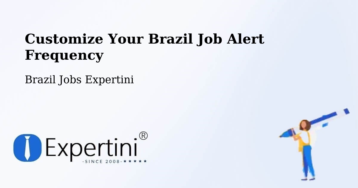 Job Alert Preferences – Divisópolis - Brazil Jobs Expertini